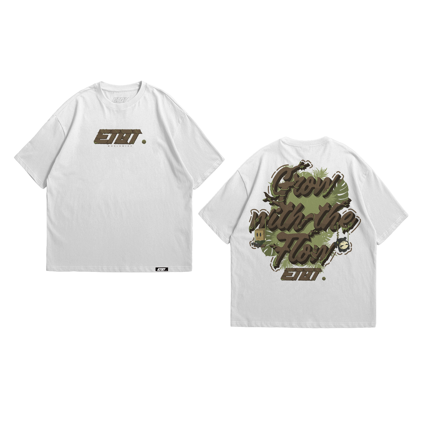 T-Shirt - Brand Shirt - Grow With The Flow