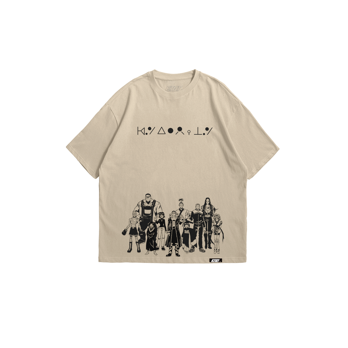[New Released] Anime Shirt - Hunter x Hunter  - Manga Style