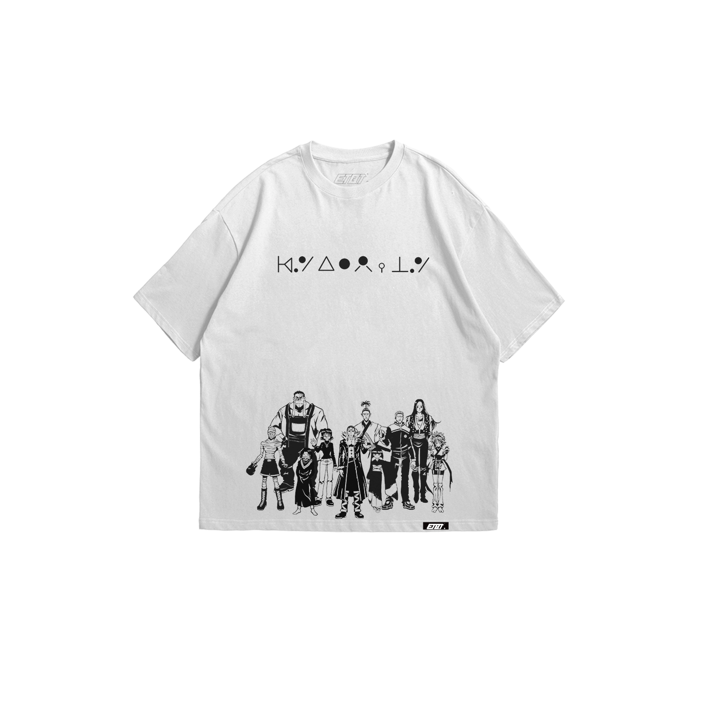 [New Released] Anime Shirt - Hunter x Hunter  - Manga Style