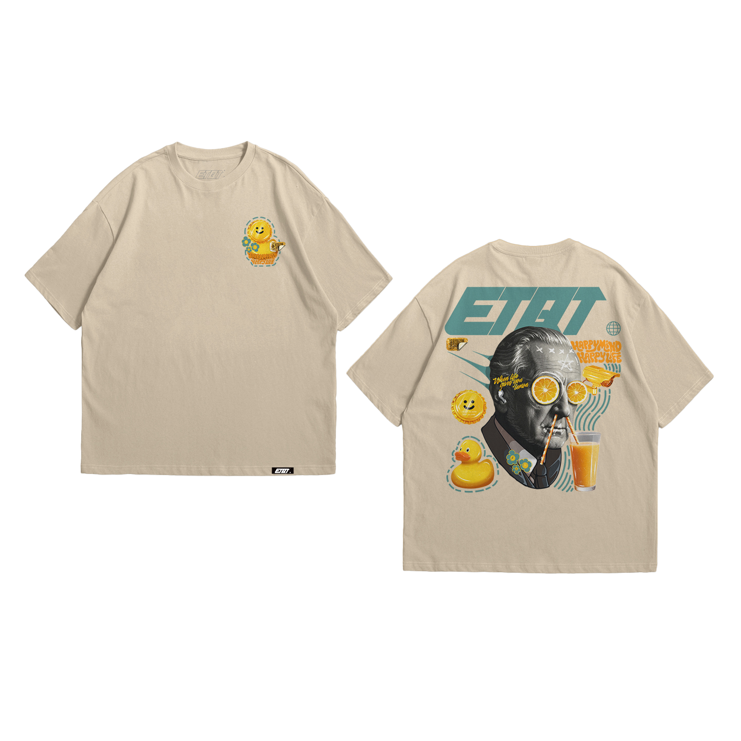 Brand Shirt - Happy Mind, Happy Life