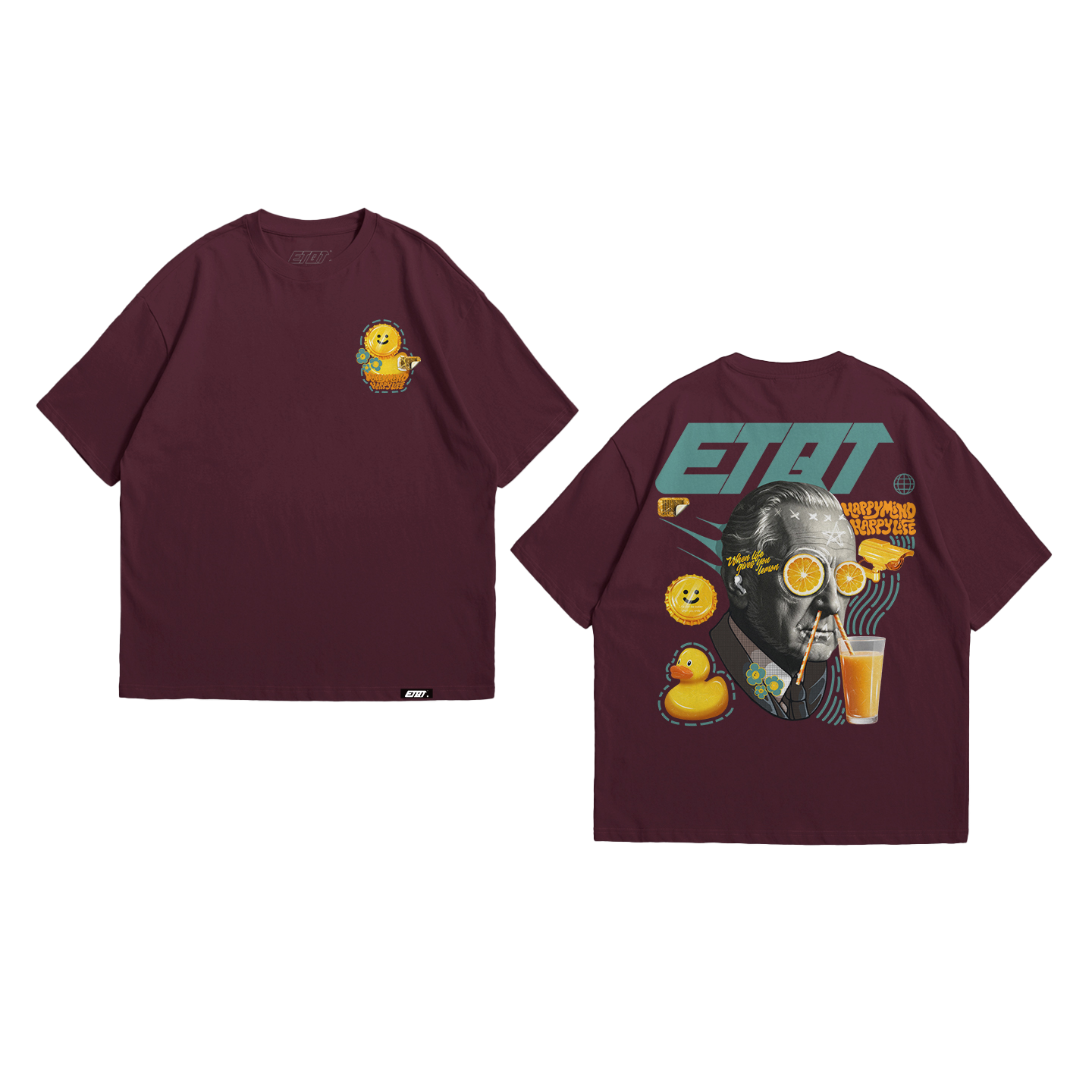 Brand Shirt - Happy Mind, Happy Life
