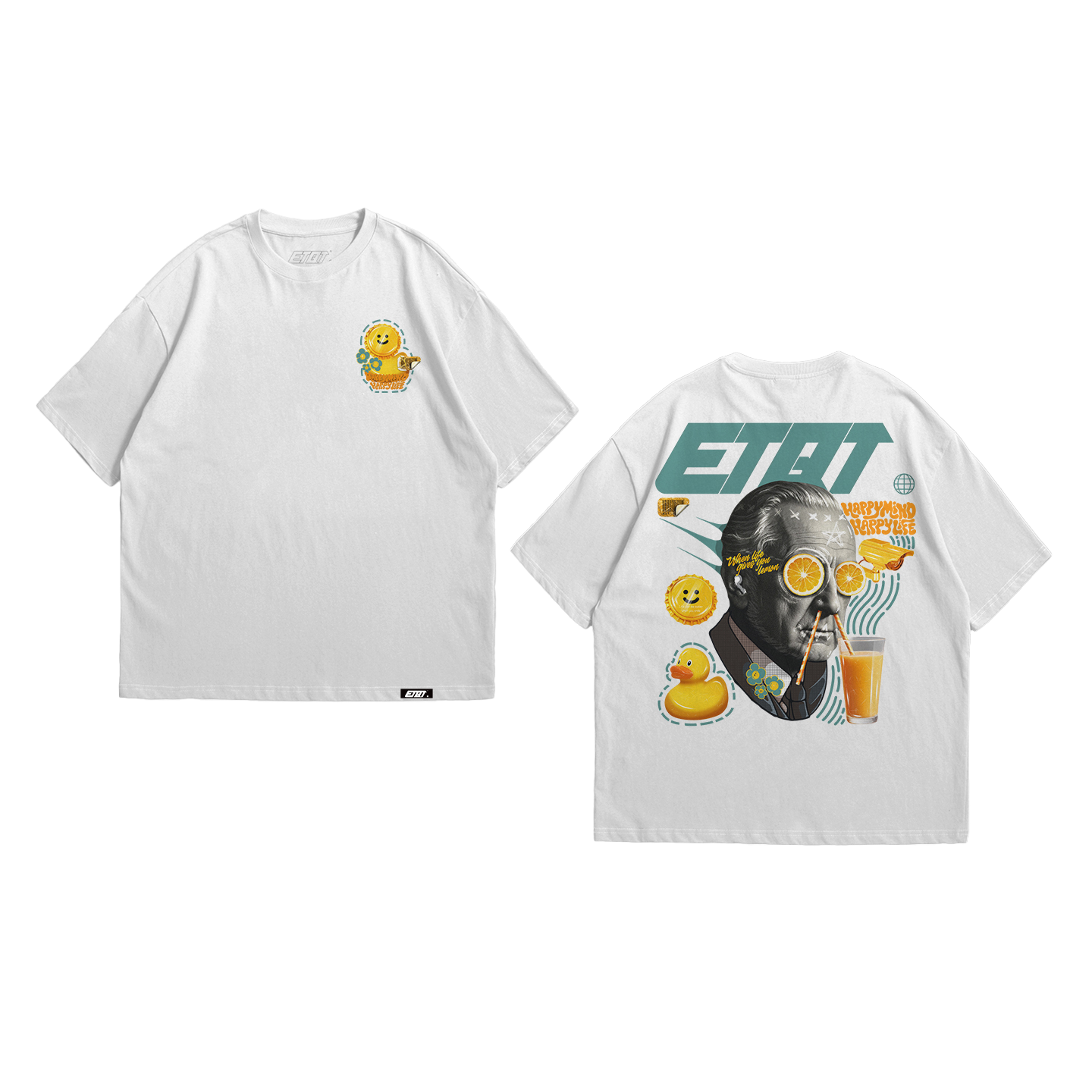 Brand Shirt - Happy Mind, Happy Life