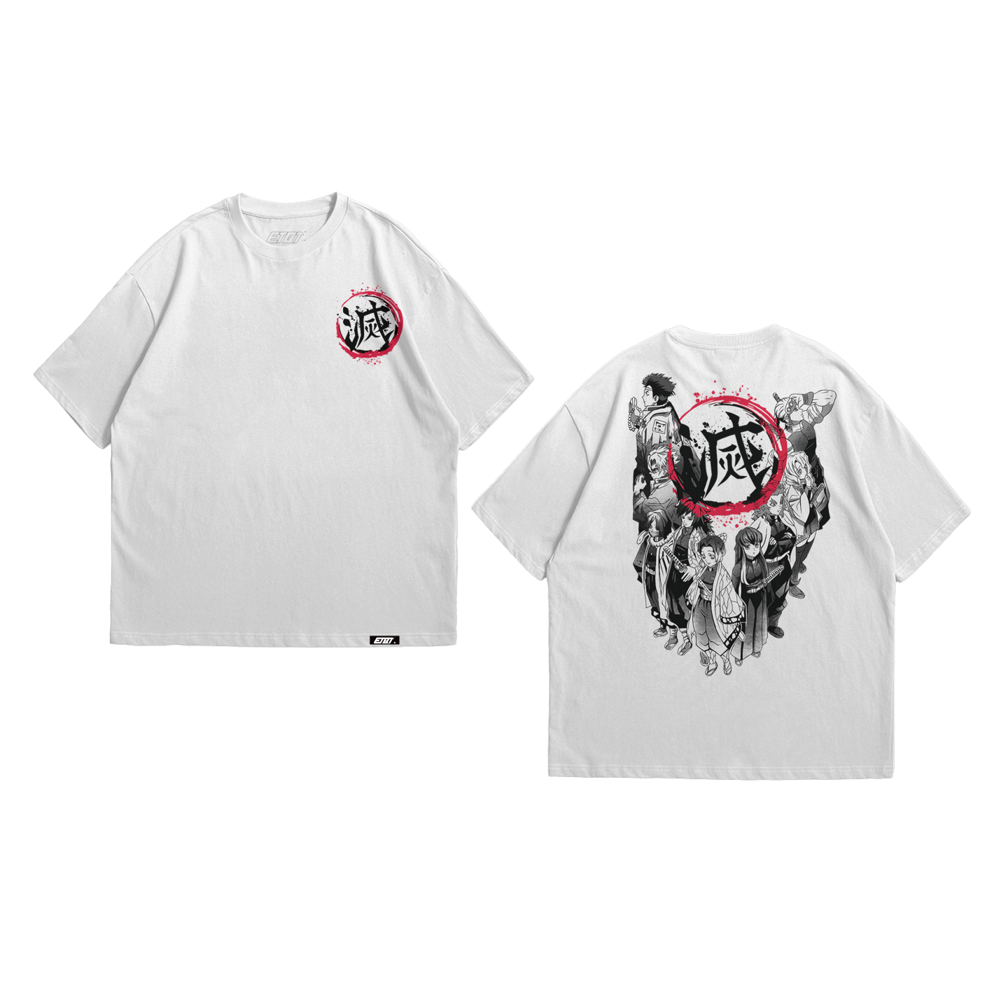 Anime Shirt - Demon Slayer - Hashira Members v2