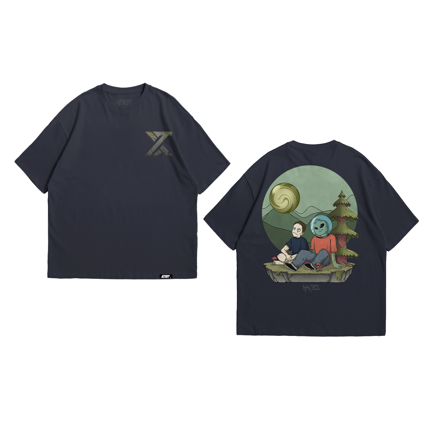Alien Shirt - Xtraterrestrials - High Level Trip