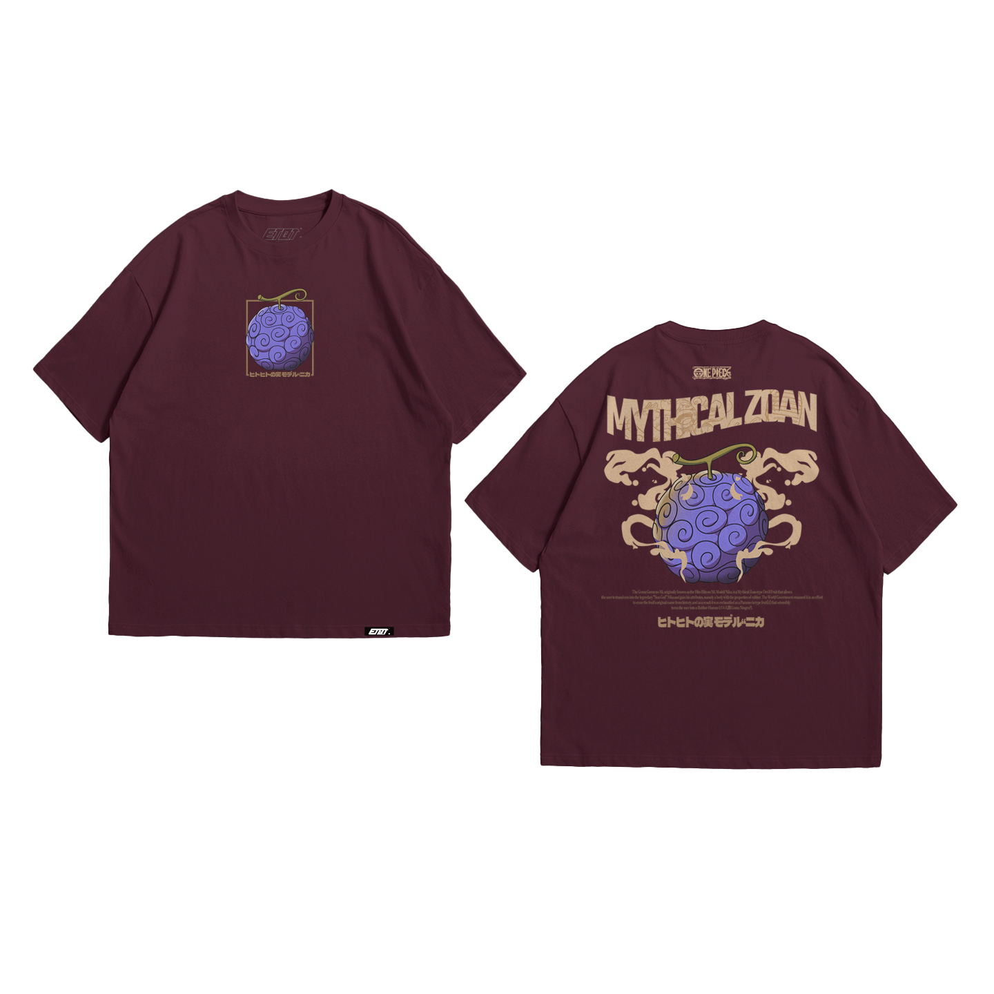 T-Shirt - One Piece - Hito Hito no Mi Model Nika