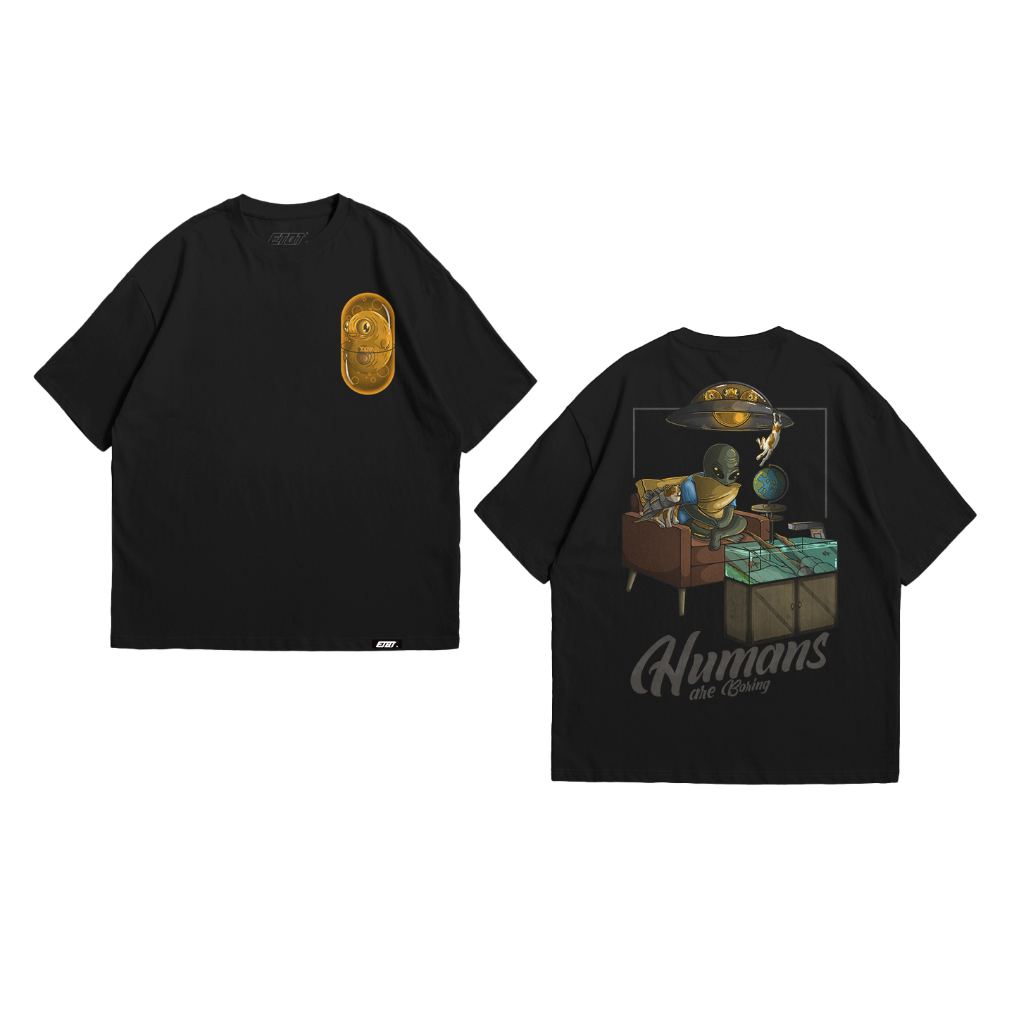 Alien Shirt - Xtraterrestrials - Humans Are Boring