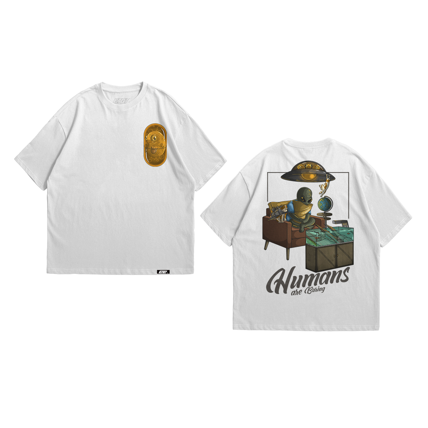 Alien Shirt - Xtraterrestrials - Humans Are Boring
