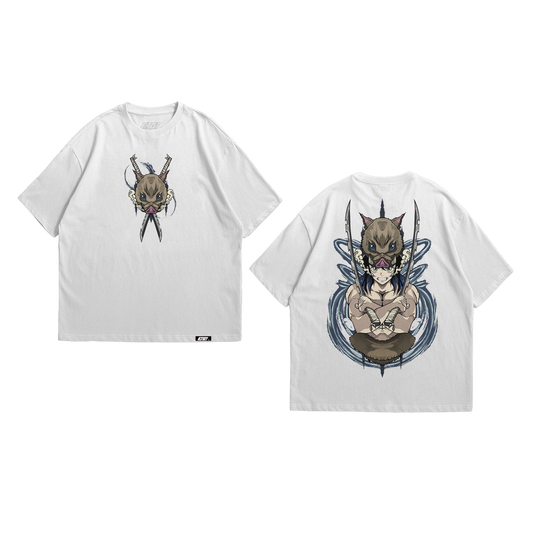 Anime Shirt - Demon Slayer - Inosuke Hashibira - Colorized