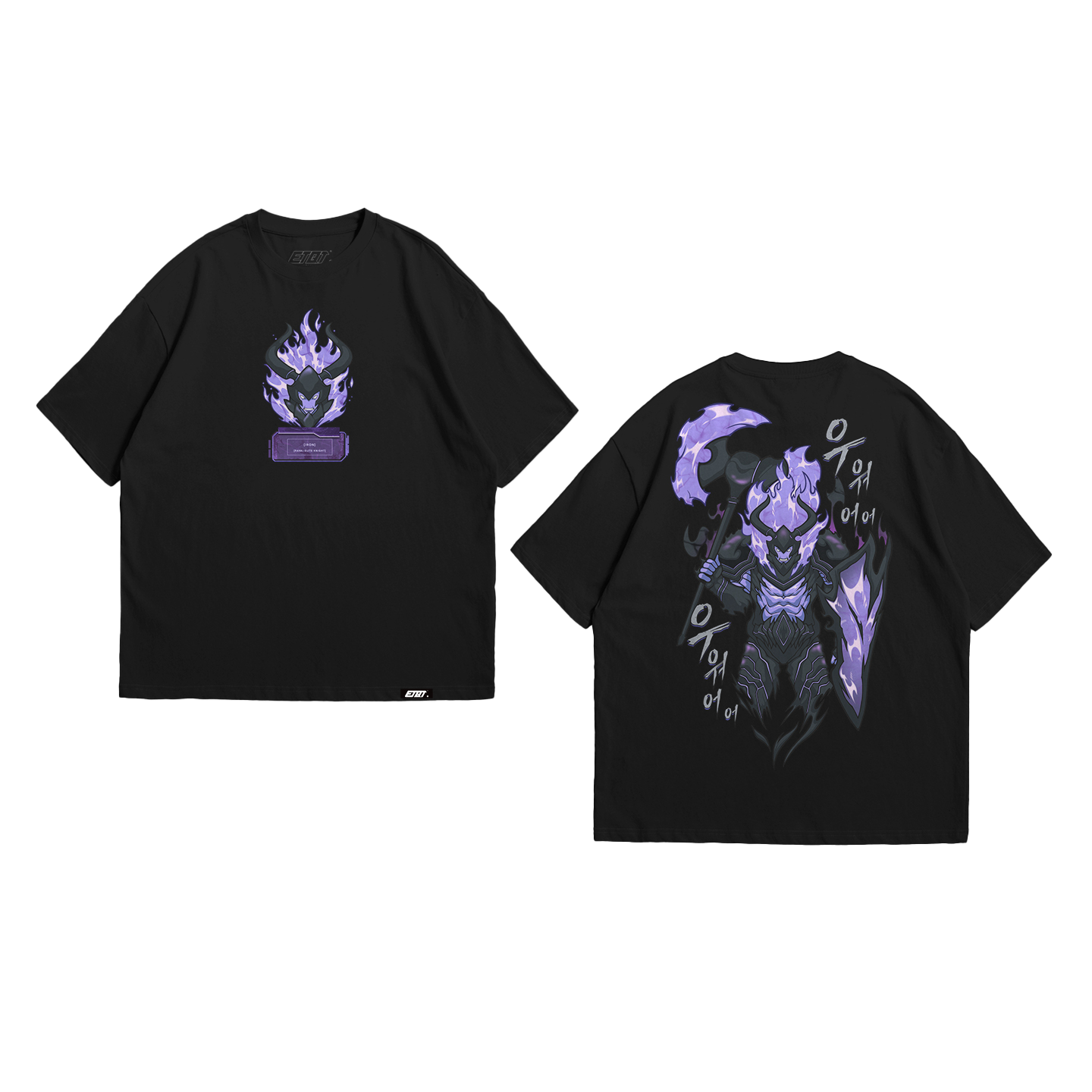 Anime Shirt - Solo Leveling - Iron