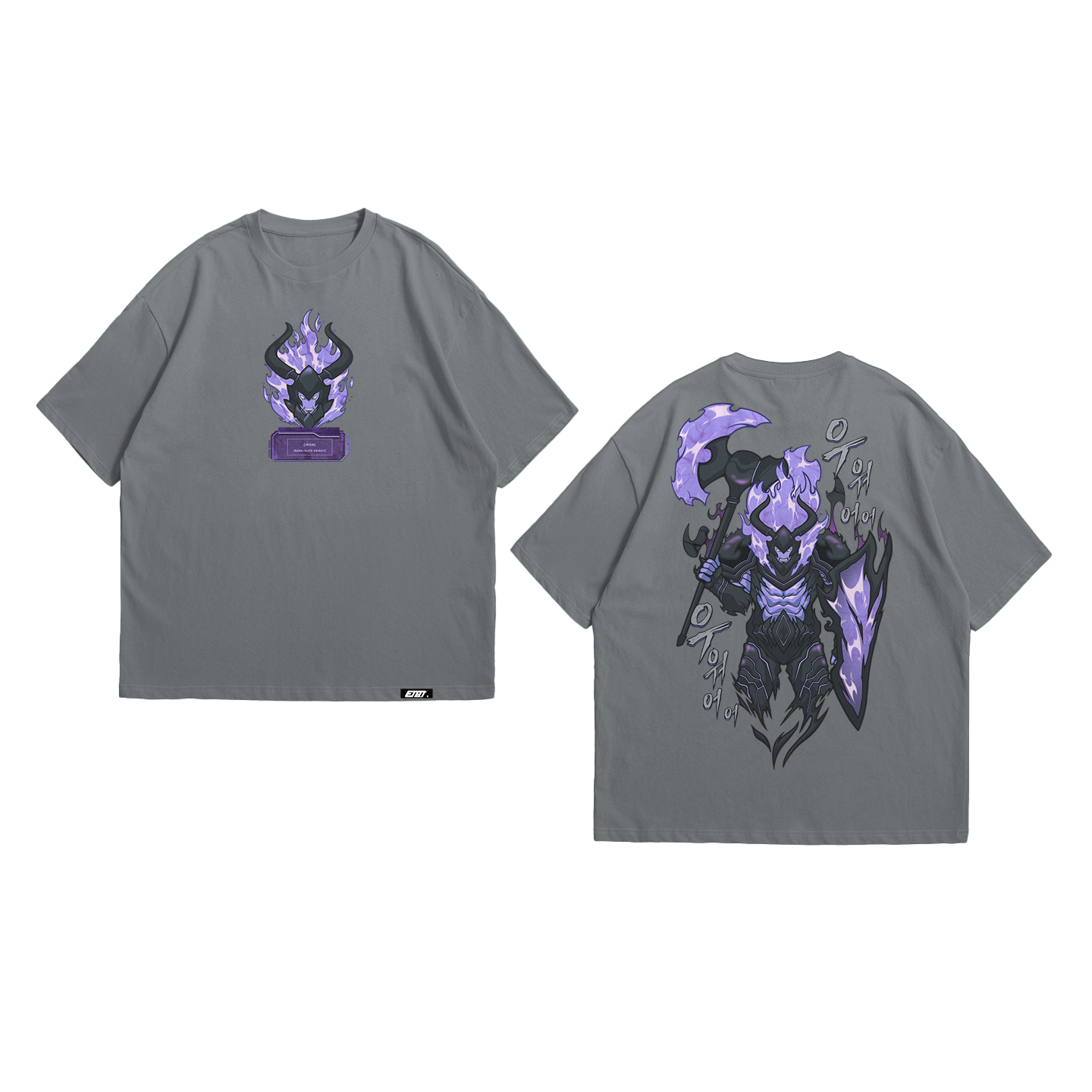 Anime Shirt - Solo Leveling - Iron
