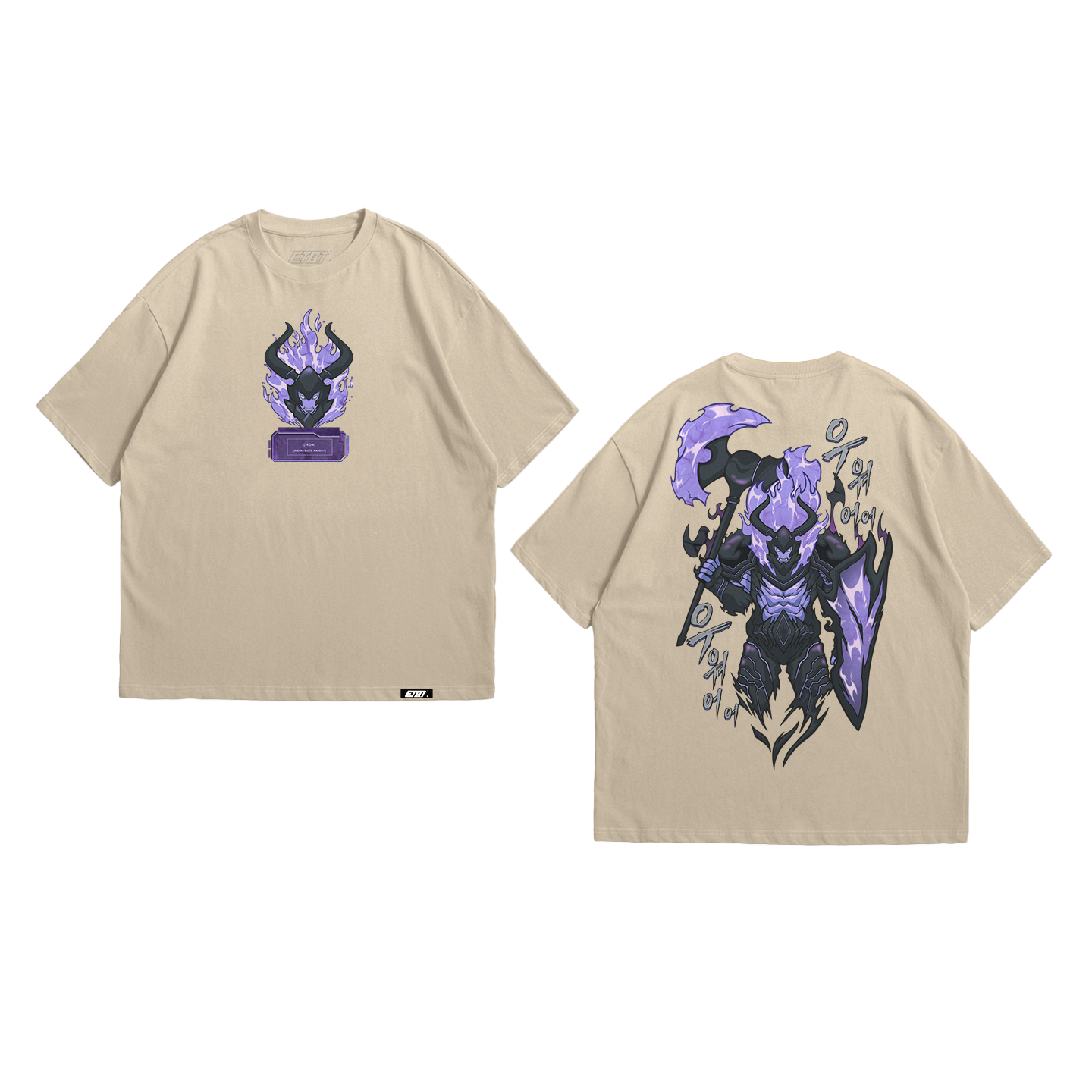 Anime Shirt - Solo Leveling - Iron