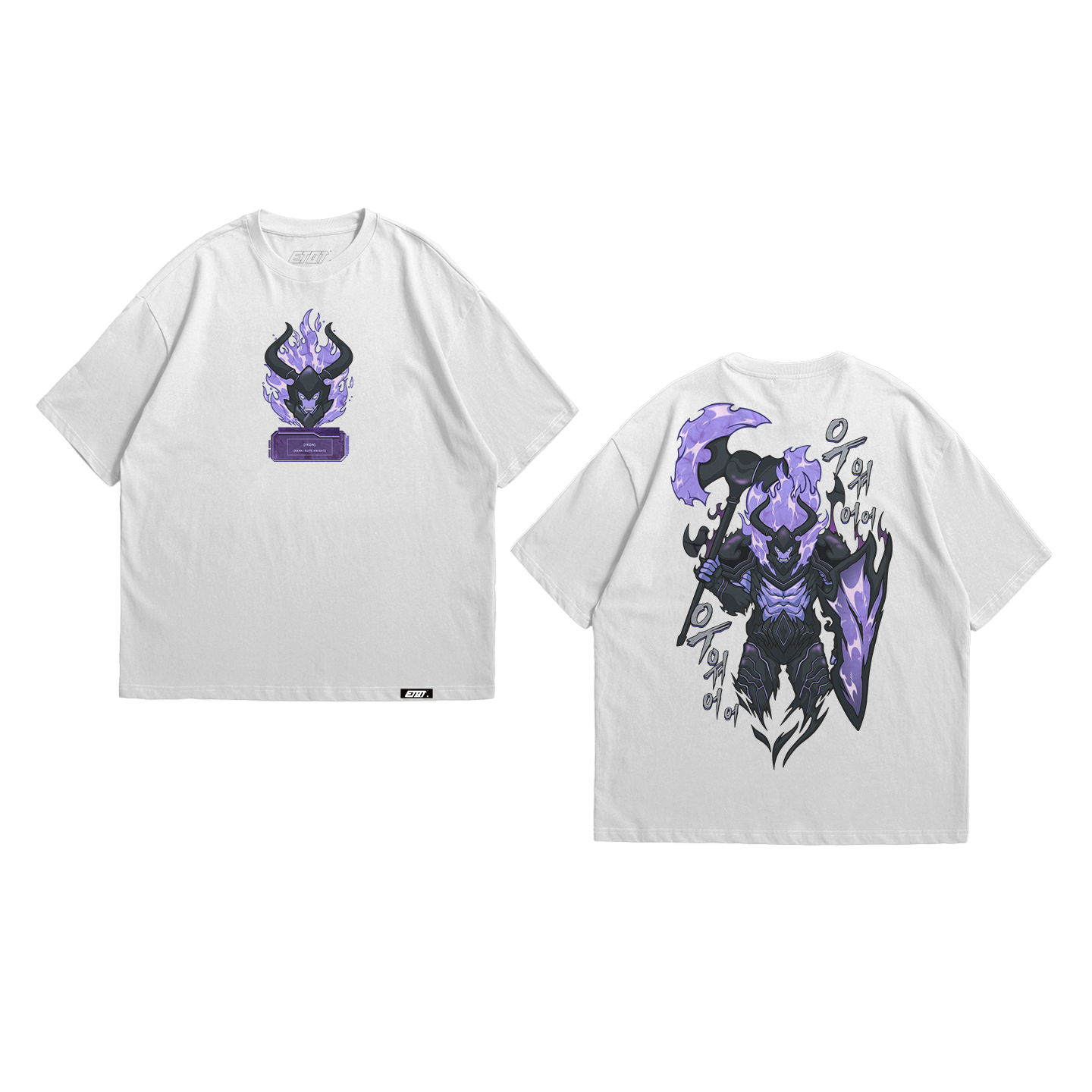 Anime Shirt - Solo Leveling - Iron