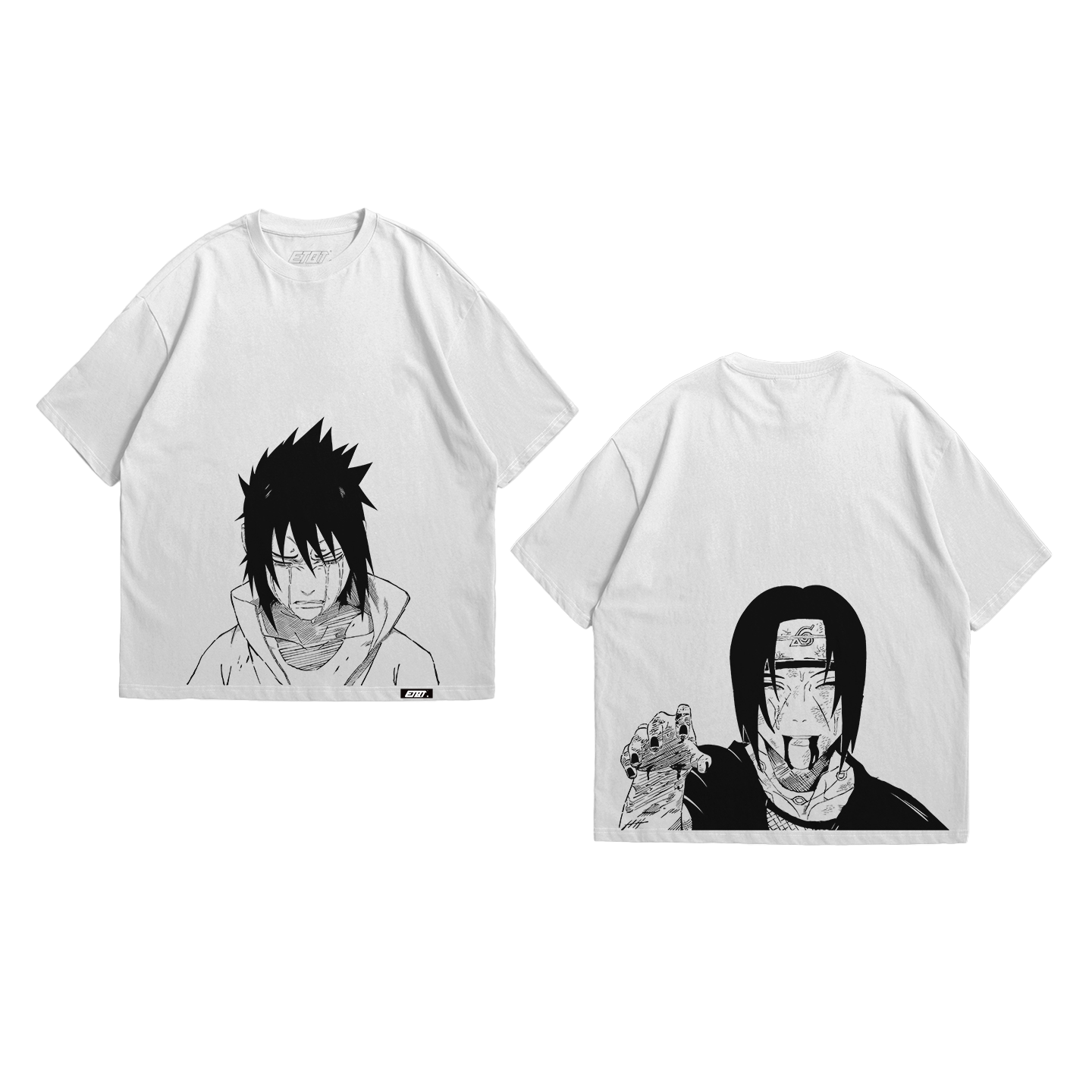[New Released] Anime Shirt - Naruto - Manga Style - Uchiha Itachi