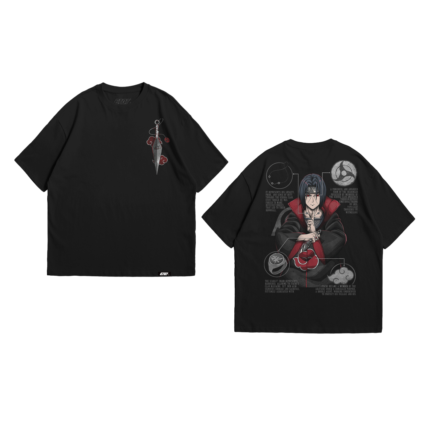 Anime Shirt - Naruto - Uchiha Itachi v4
