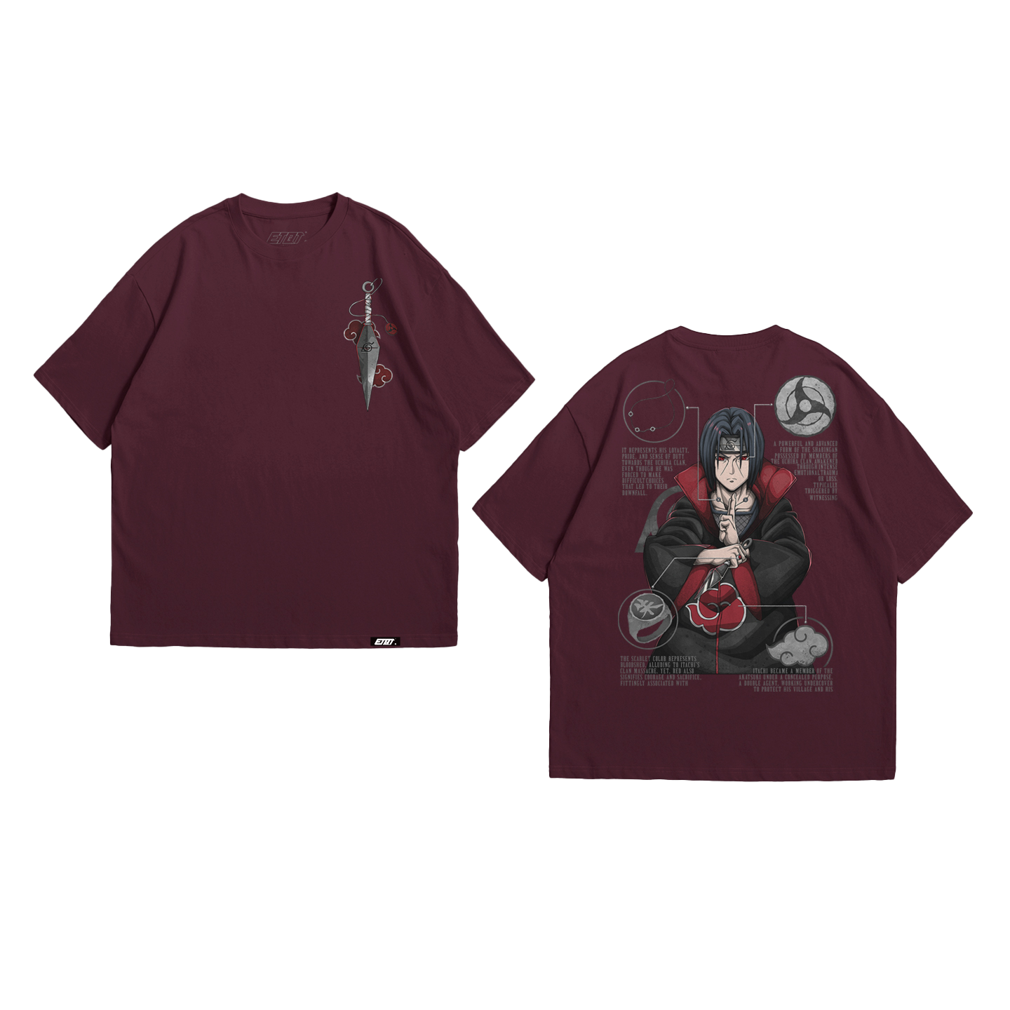 Anime Shirt - Naruto - Uchiha Itachi v4