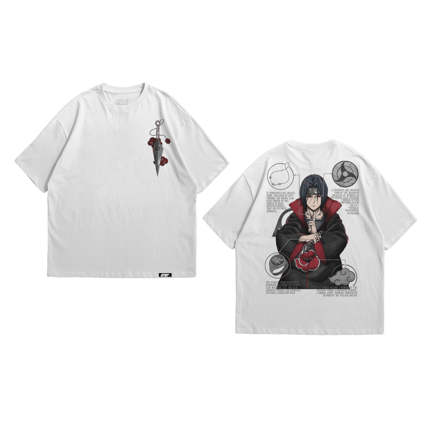 Anime Shirt - Naruto - Uchiha Itachi v4