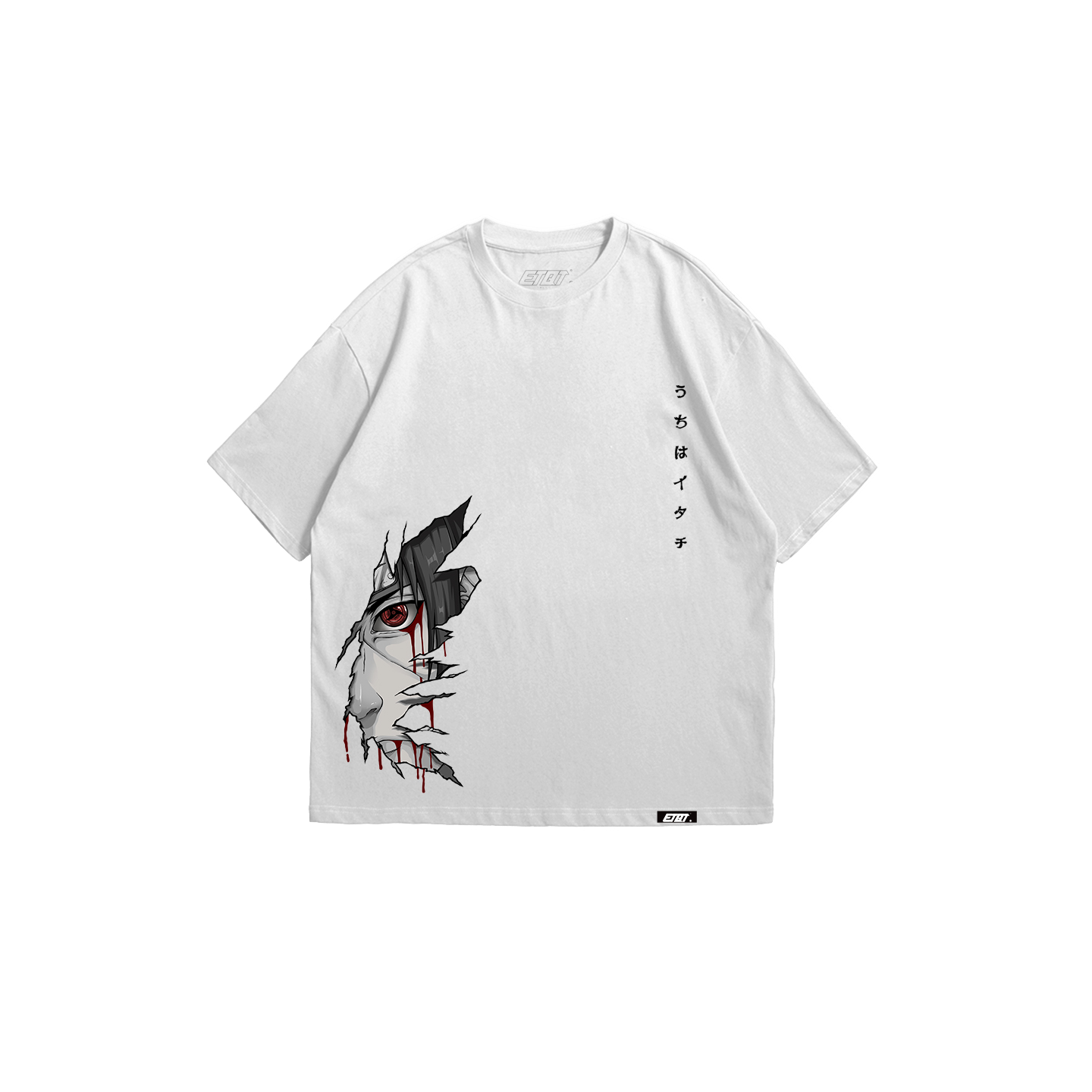 [New Released] Anime Shirt - Naruto - Uchiha Itachi Torn