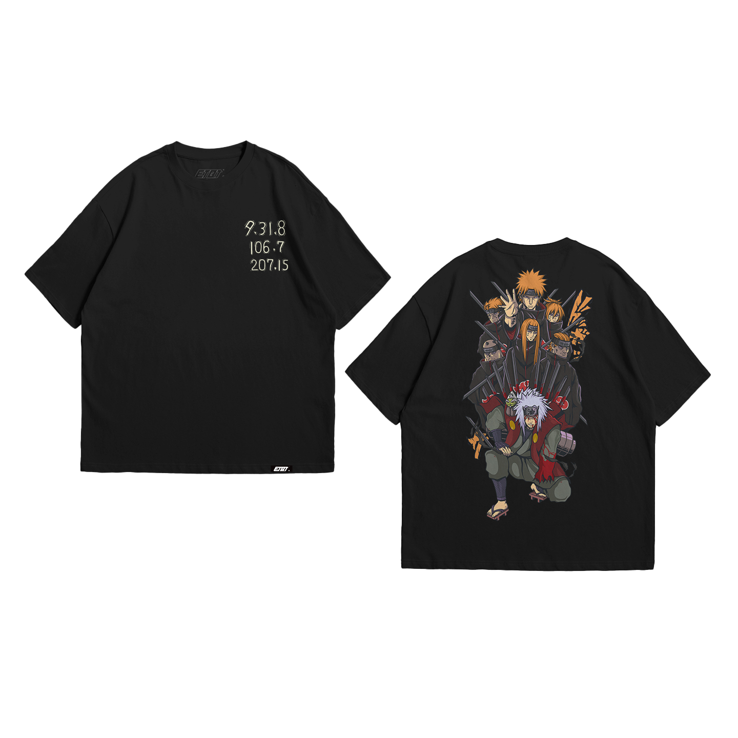 Anime Shirt - Naruto - Jiraiya and Pain