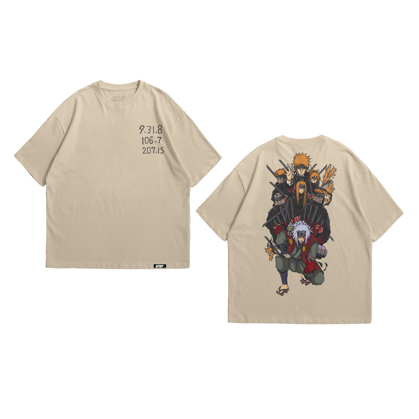 Anime Shirt - Naruto - Jiraiya and Pain