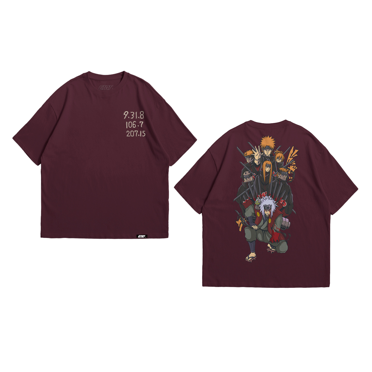 Anime Shirt - Naruto - Jiraiya and Pain