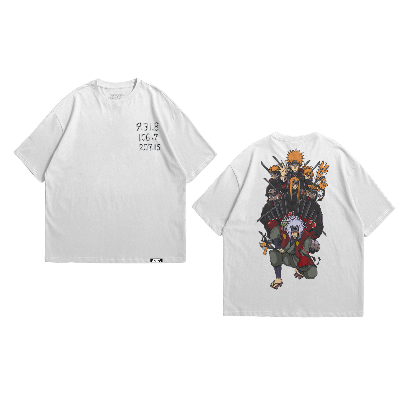 Anime Shirt - Naruto - Jiraiya and Pain