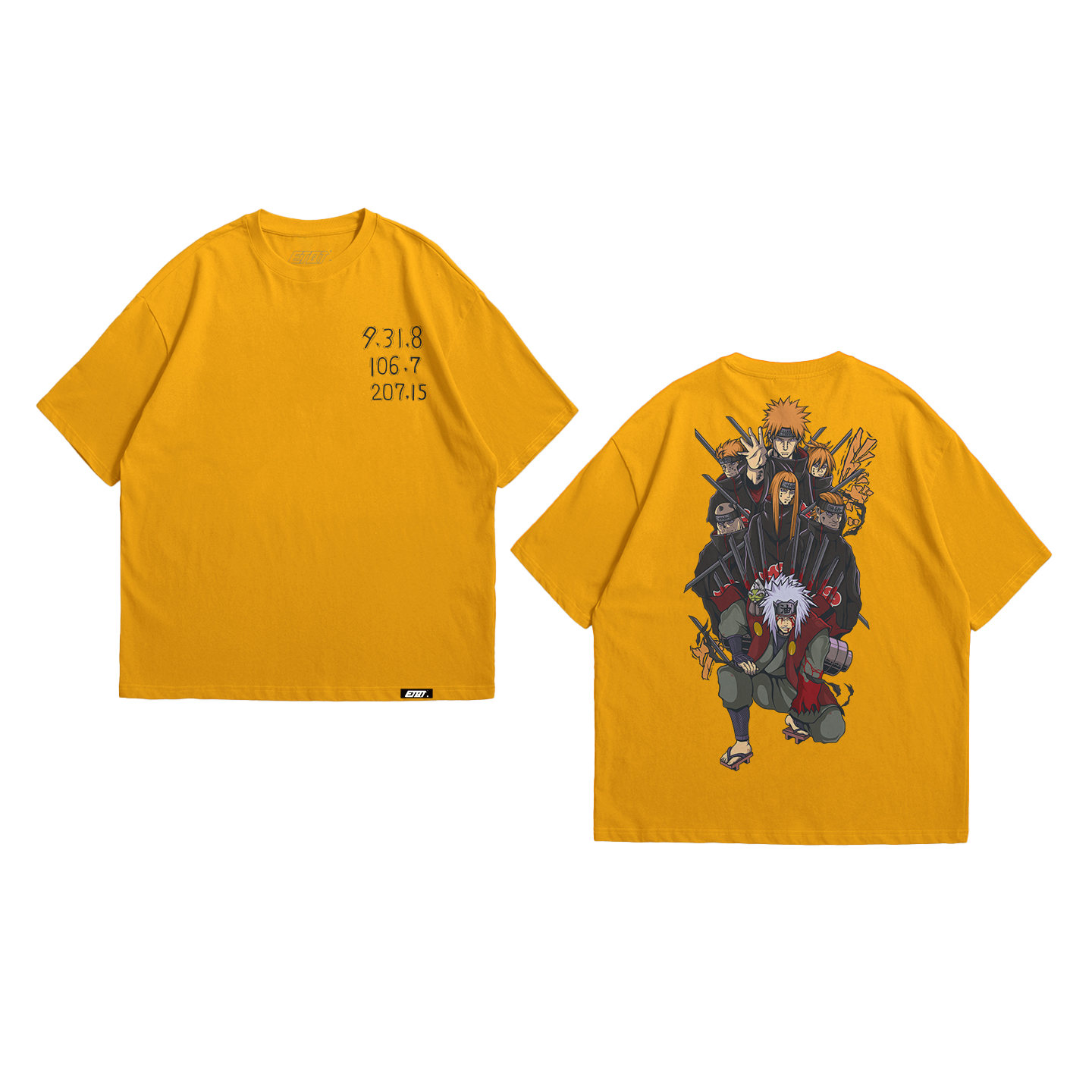 Anime Shirt - Naruto - Jiraiya and Pain