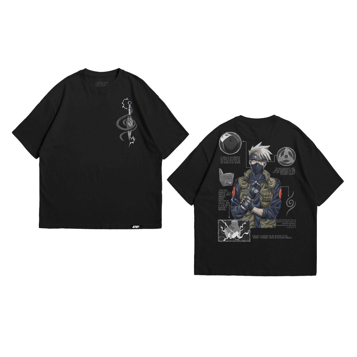 T-Shirt - Naruto - Kakashi Hatake v3