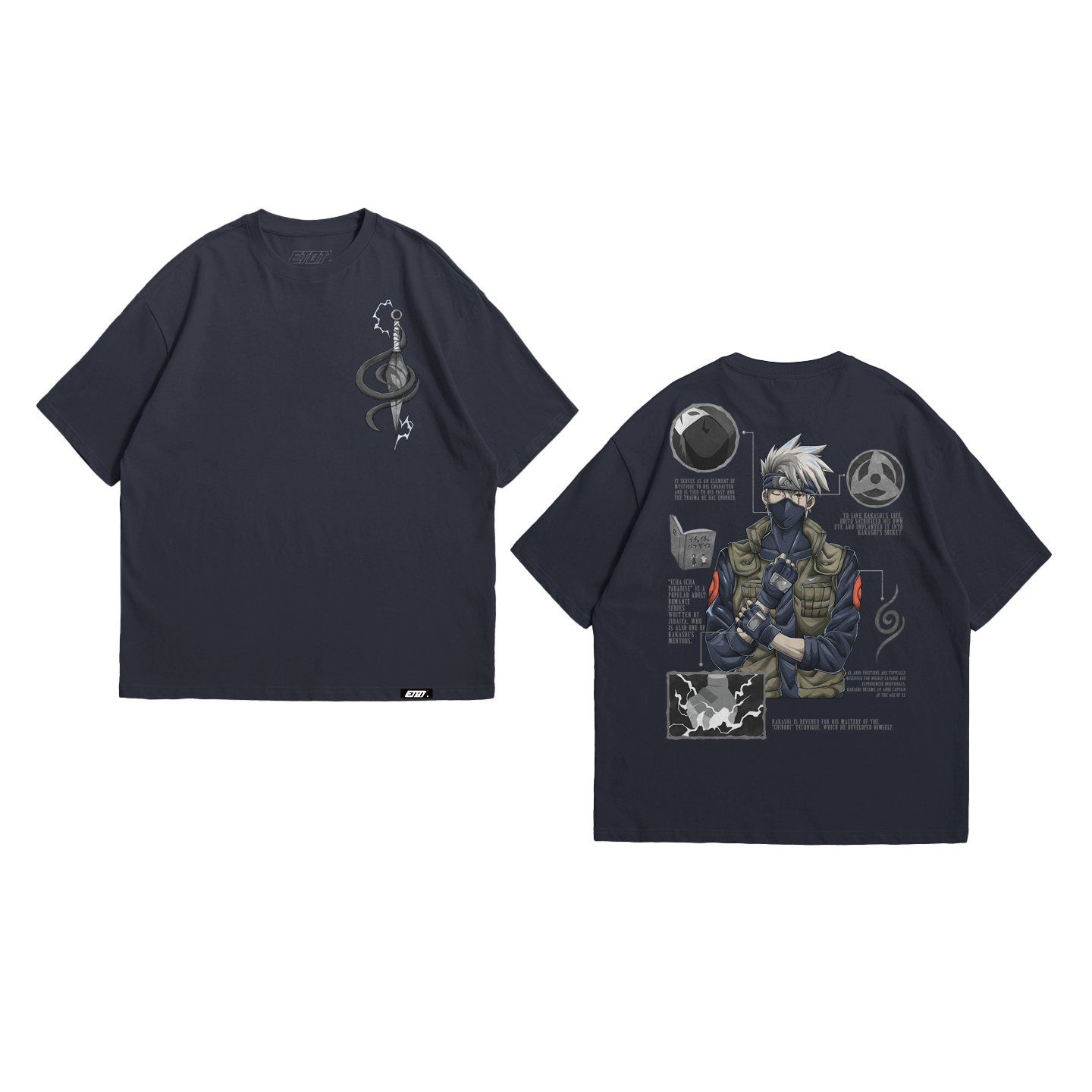 T-Shirt - Naruto - Kakashi Hatake v3