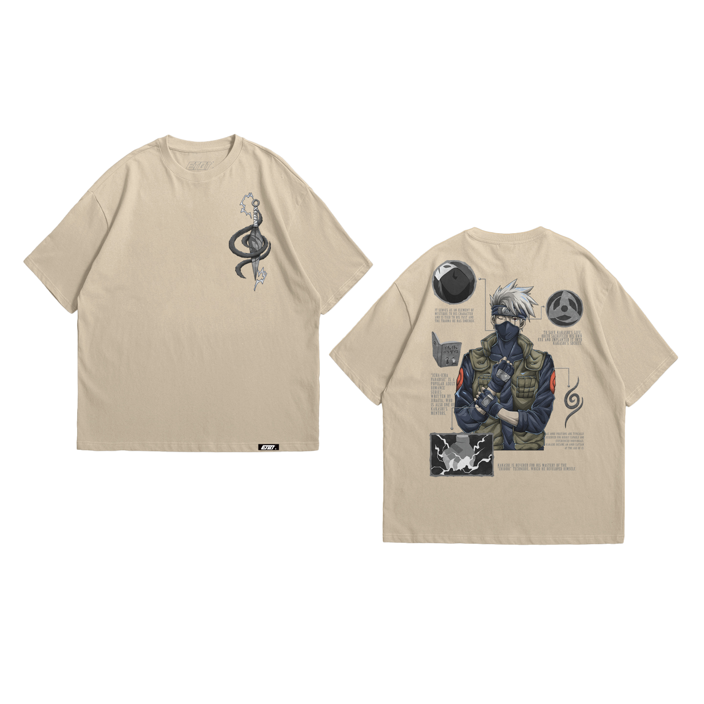 T-Shirt - Naruto - Kakashi Hatake v3