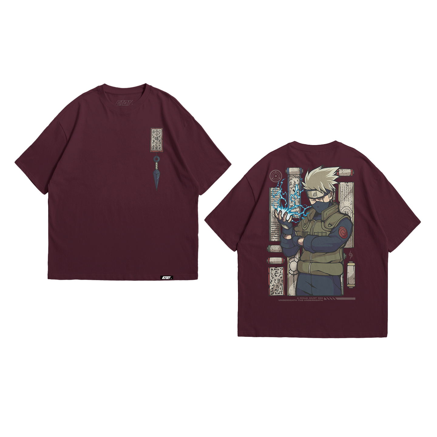 Anime Shirt - Naruto - Kakashi Hatake v4