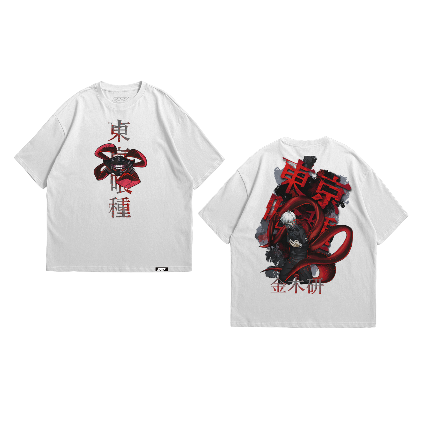 Anime Shirt - Tokyo Ghoul - Kaneki Ken v4