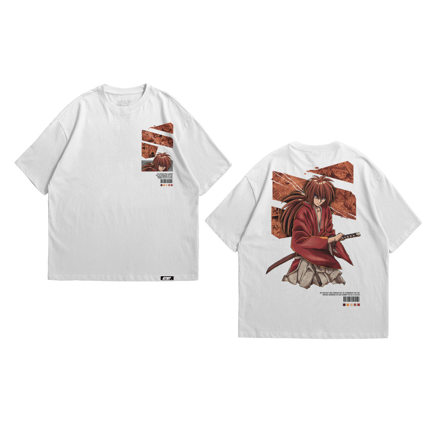 T-Shirt  - Samurai X - Himura Kenshin v2