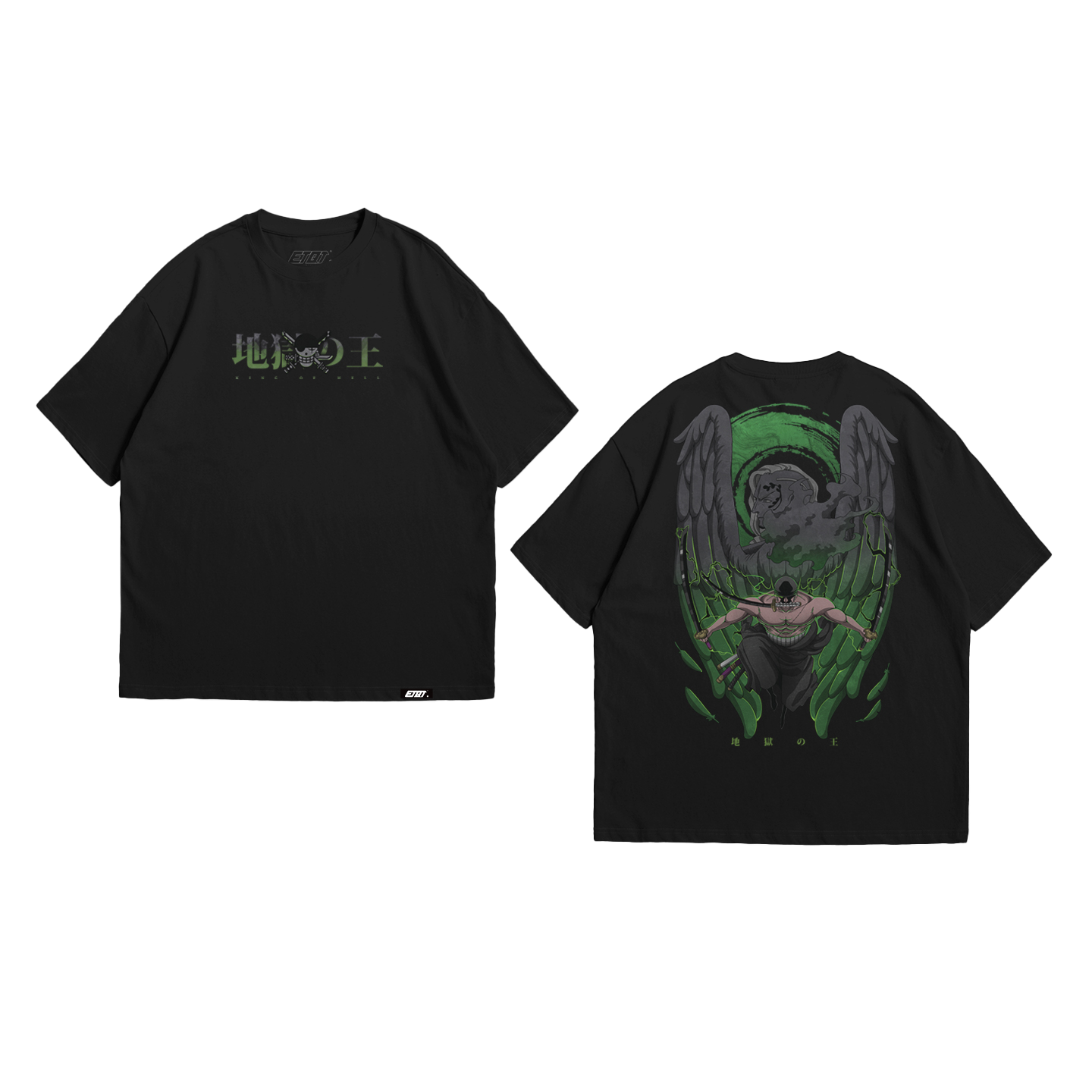 Anime Shirt - One Piece - Roronoa Zoro - King of Hell