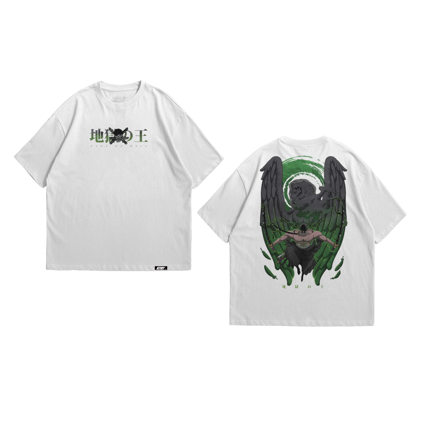 Anime Shirt - One Piece - Roronoa Zoro - King of Hell