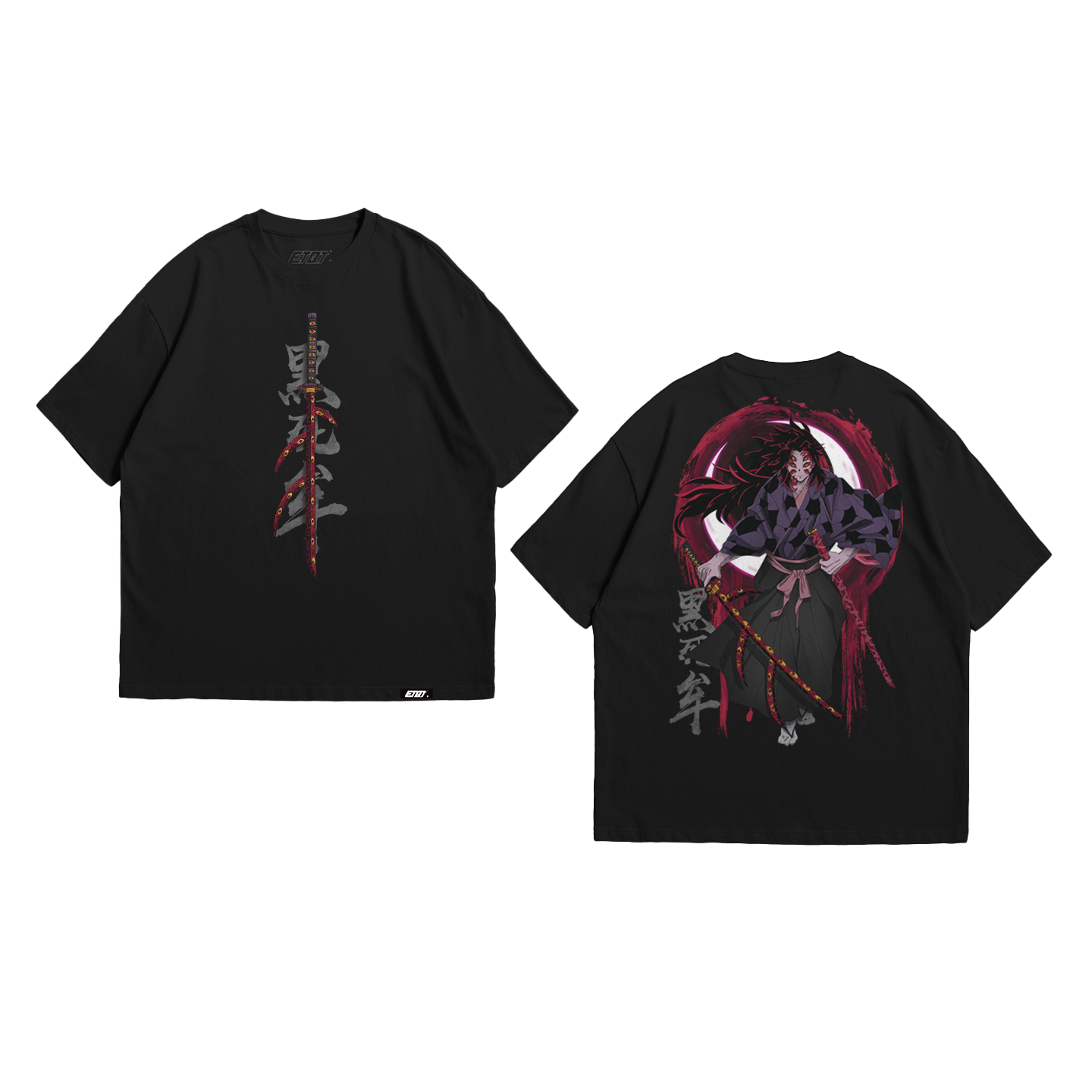 Anime Shirt - Demon Slayer - Kokushibo v3