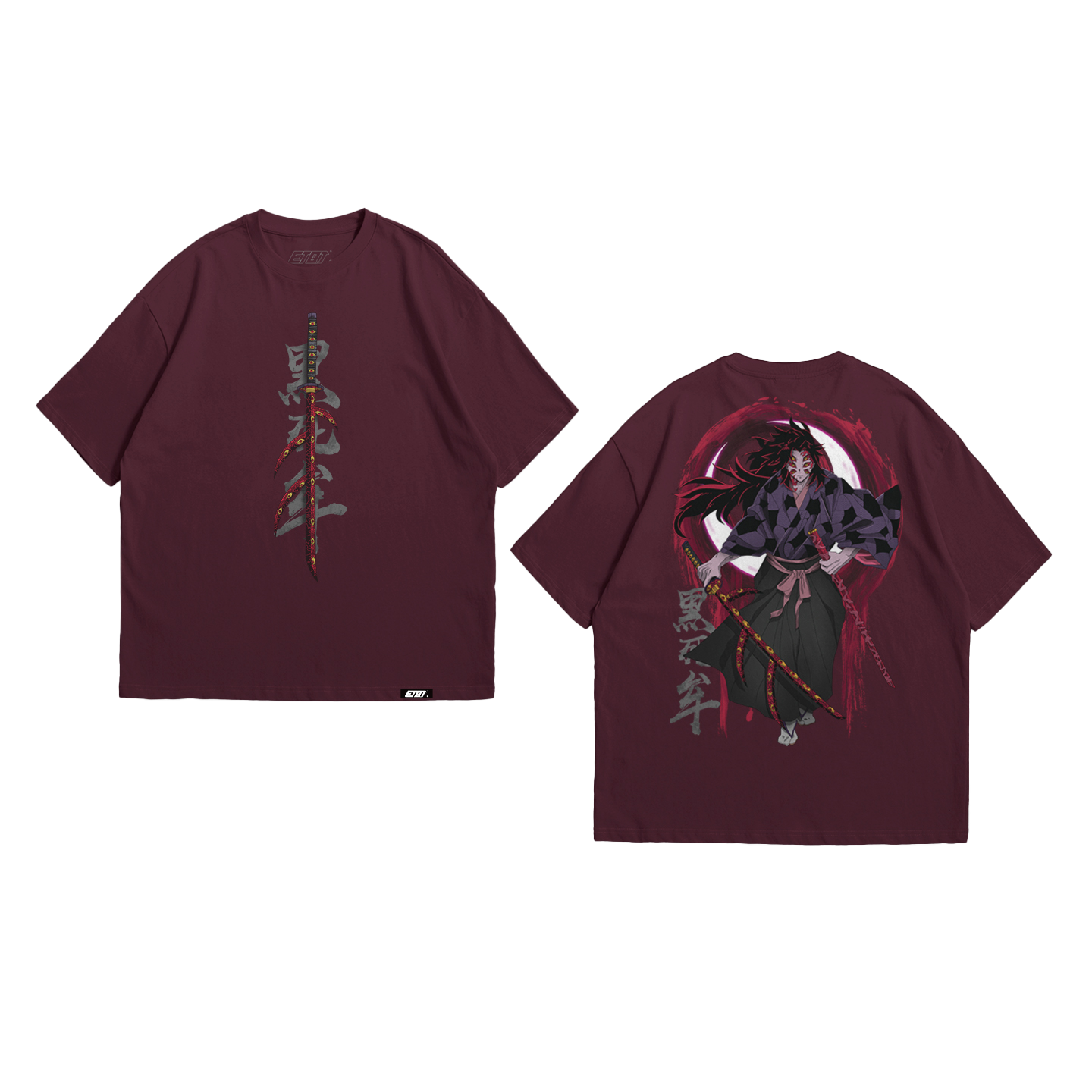 Anime Shirt - Demon Slayer - Kokushibo v3