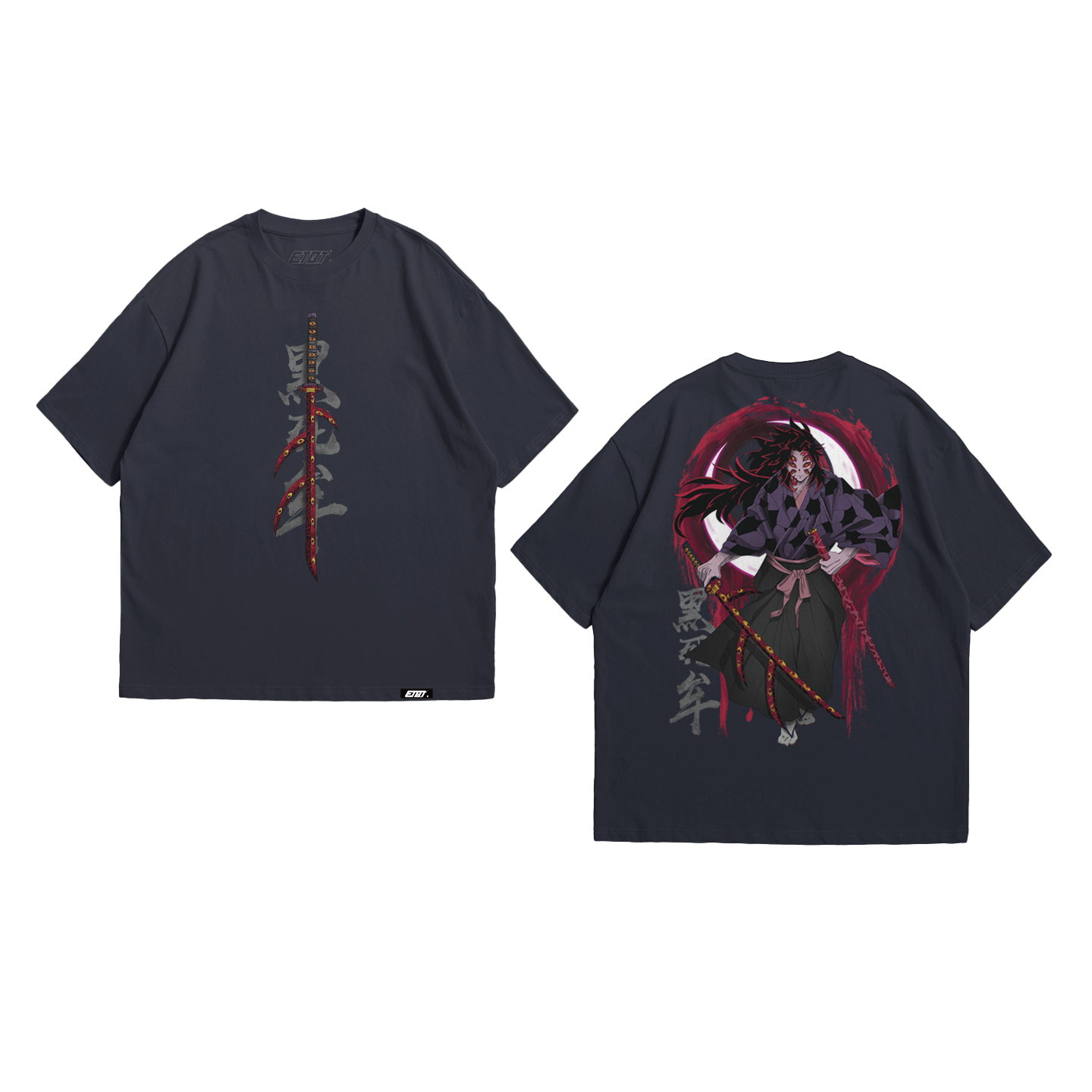 Anime Shirt - Demon Slayer - Kokushibo v3