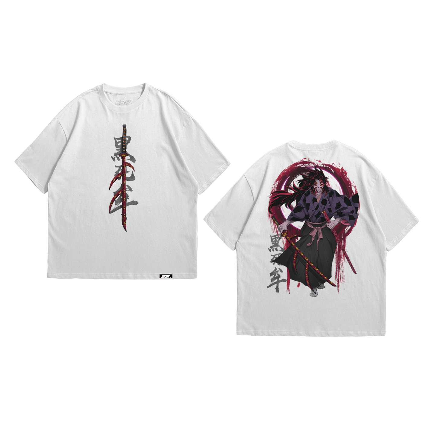 Anime Shirt - Demon Slayer - Kokushibo v3