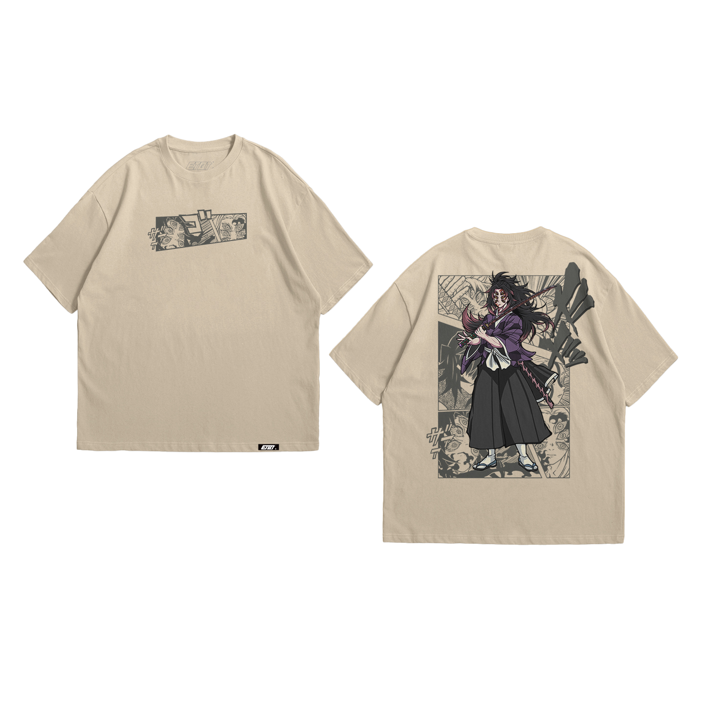 Anime Shirt - Demon Slayer - Kokushibo v4