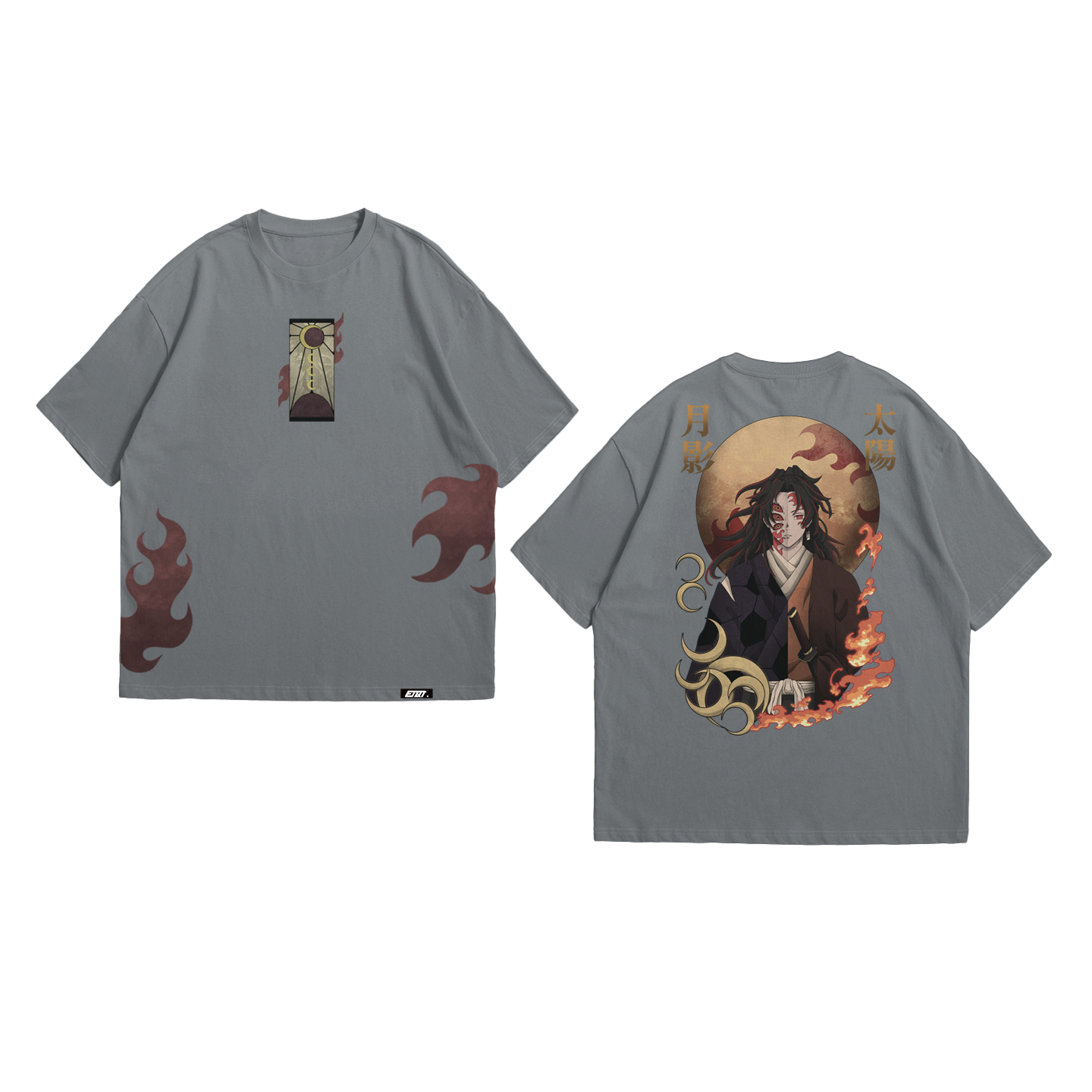 T-Shirt - Demon Slayer - Kokushibo and Yoriichi