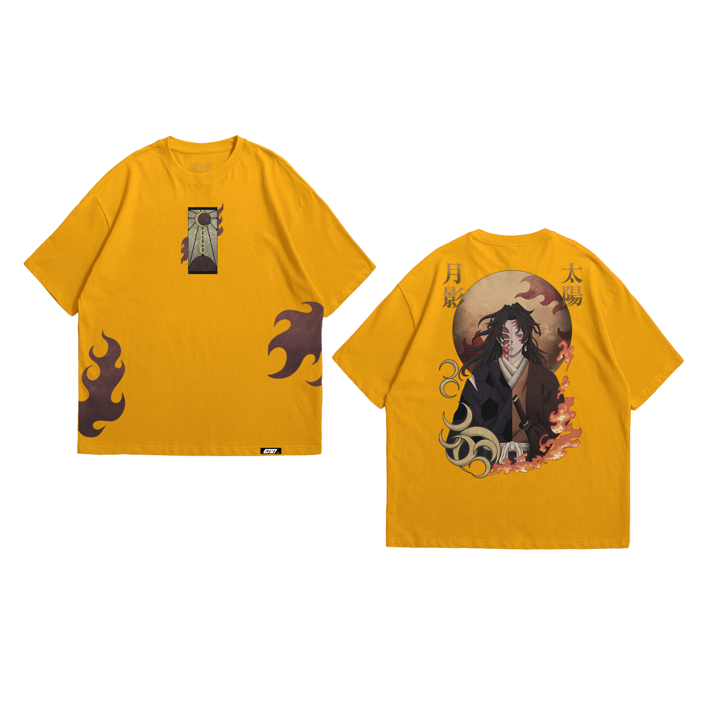 T-Shirt - Demon Slayer - Kokushibo and Yoriichi