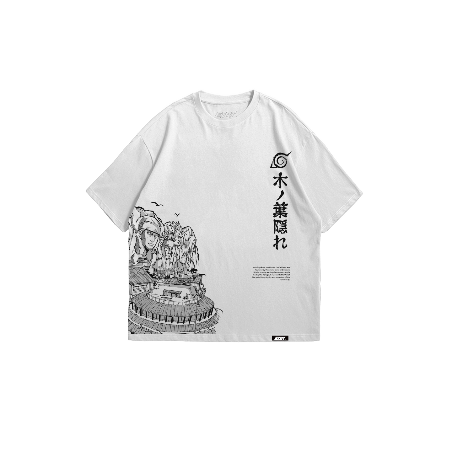 Anime Shirt - Naruto - Konoha Gakure