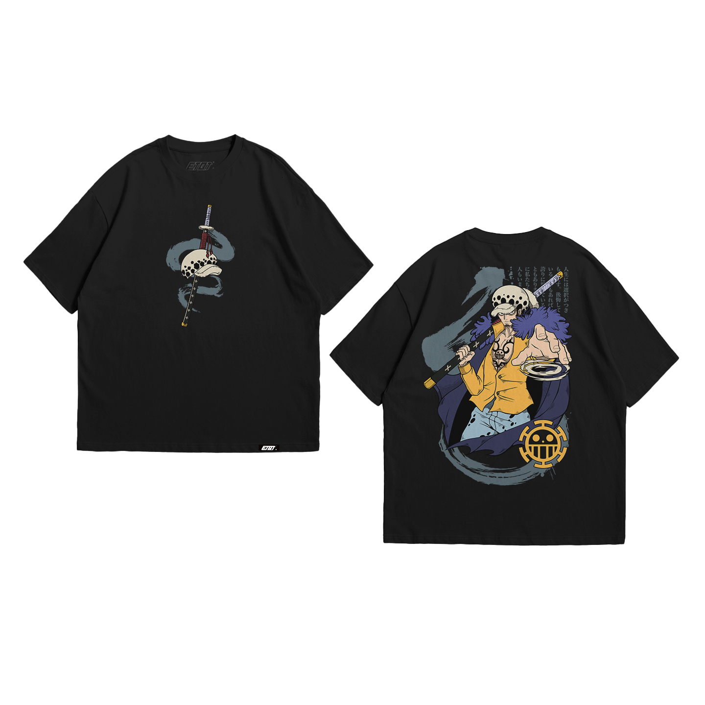 Anime Shirt - One Piece - Trafalgar D. Law - Colorized