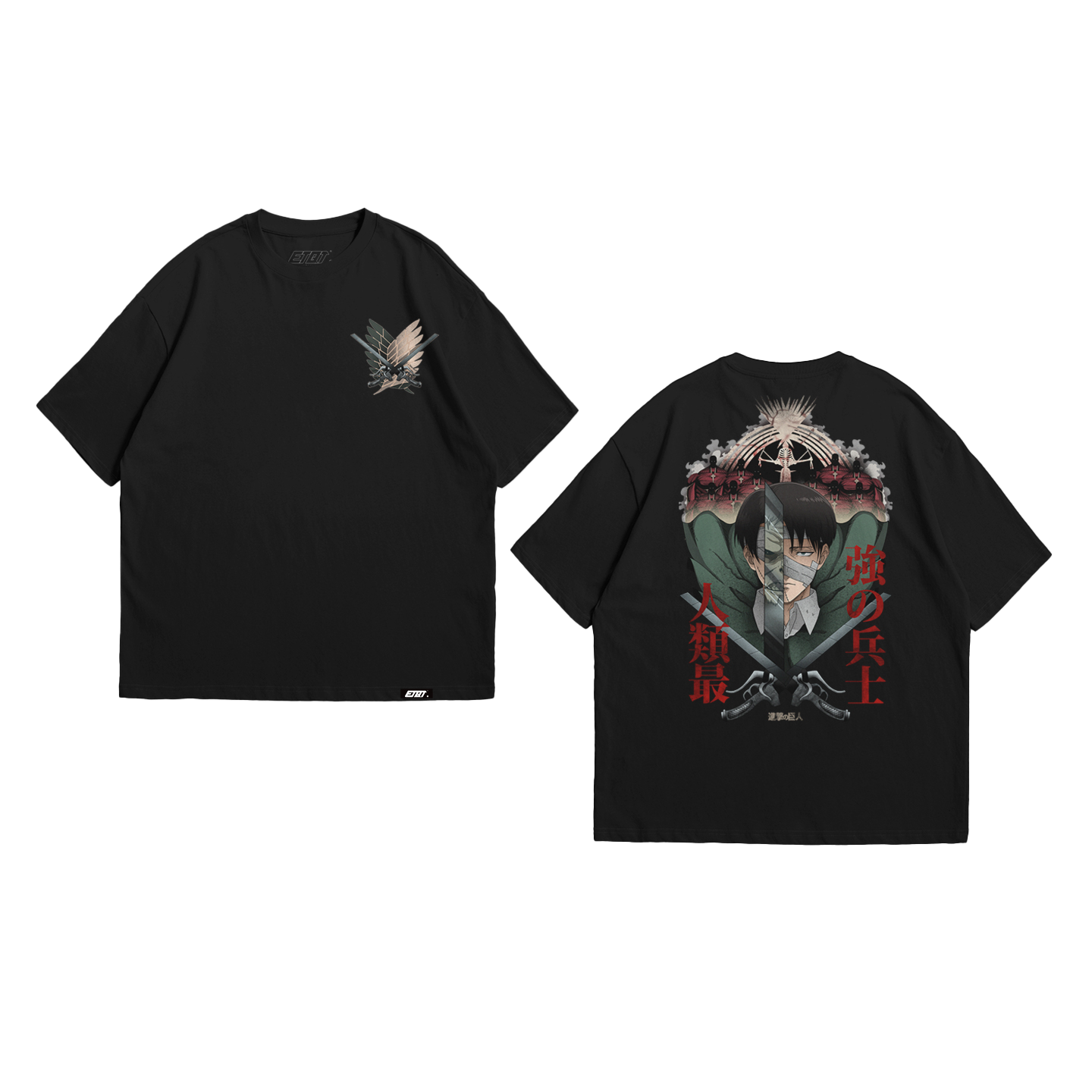 Anime Shirt - Attack on Titan - Levi Ackerman