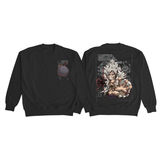 Sweatshirt - One Piece - Sun God Nika v6