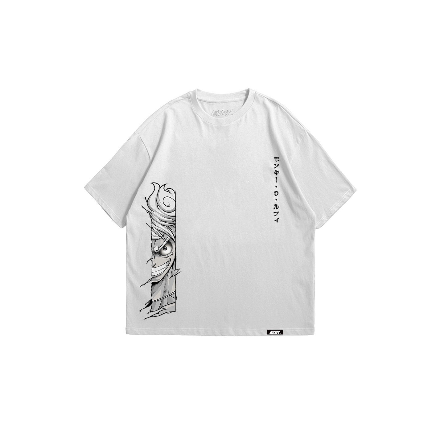 [New Released] Anime Shirt - One Piece - Luffy Gear 5th Torn