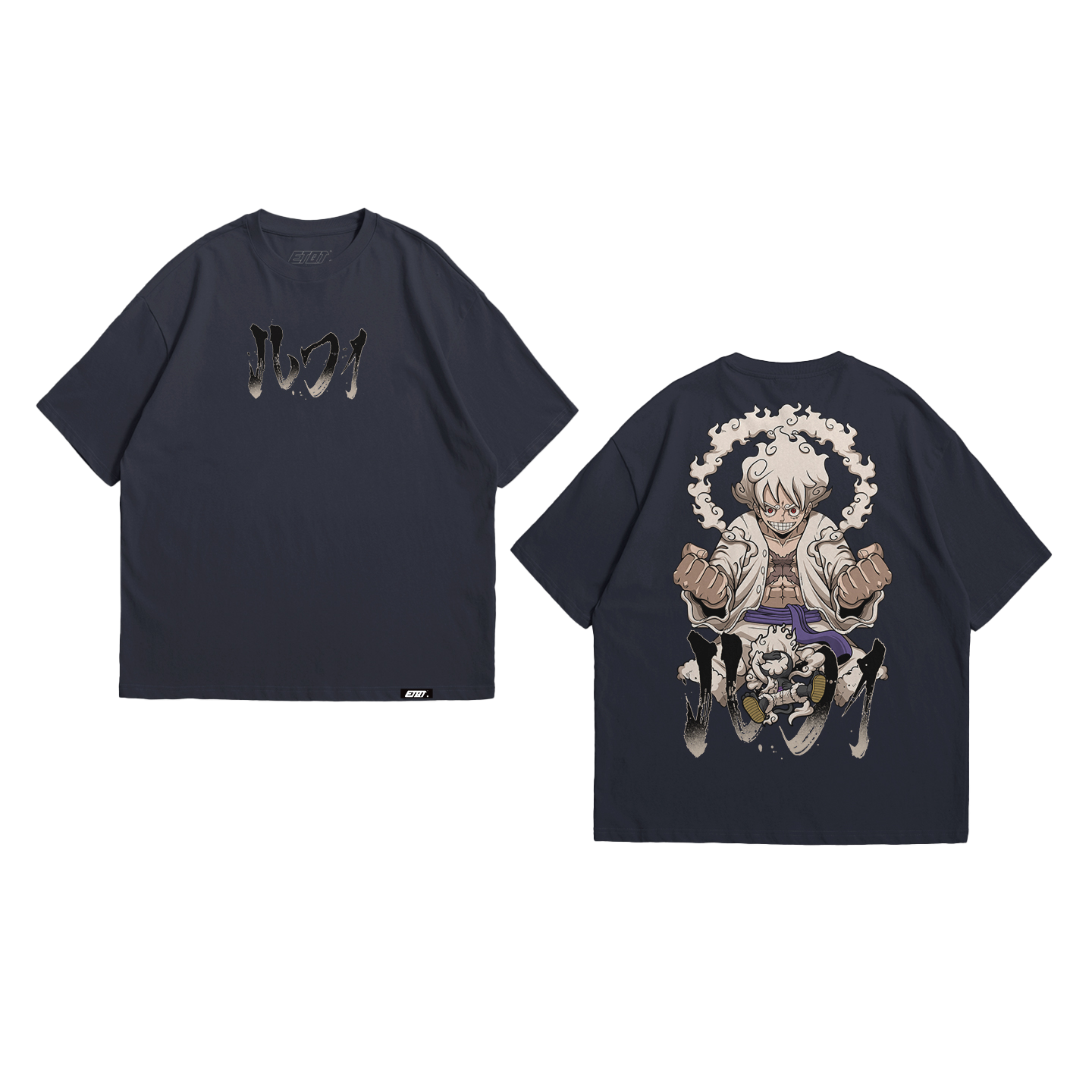 Anime Shirt - One Piece - Luffy Gear 5th - Sun God Nika v8