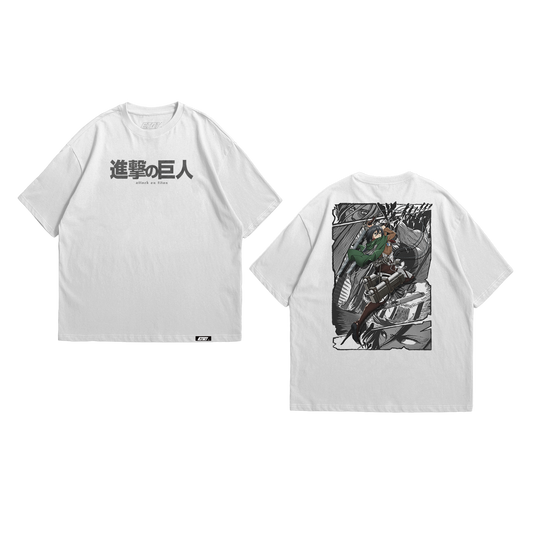 Anime Shirt - Attack on Titan - Manga Art - Mikasa Ackerman