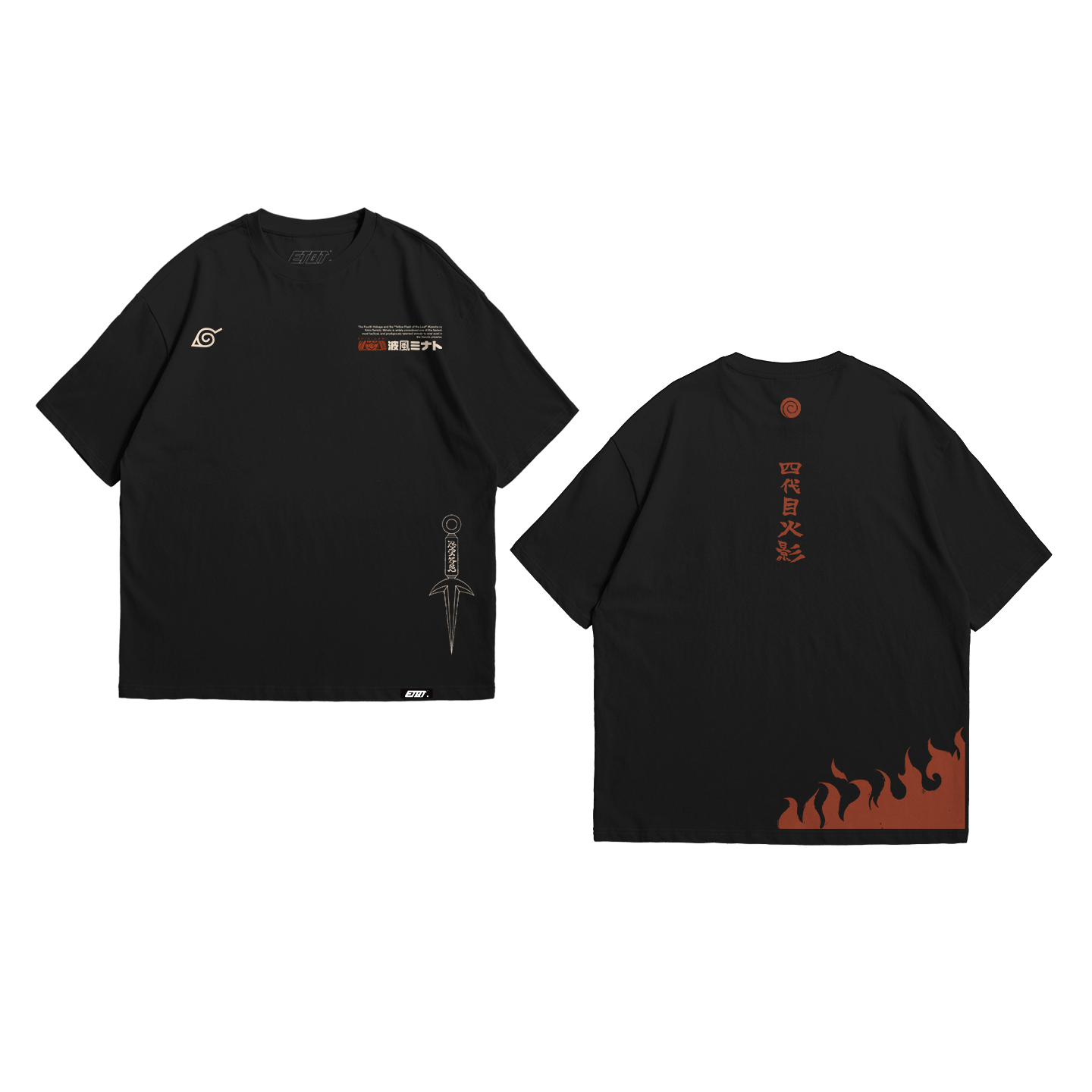 [New Released] Anime Shirt - Naruto -Namikaze Minato v5