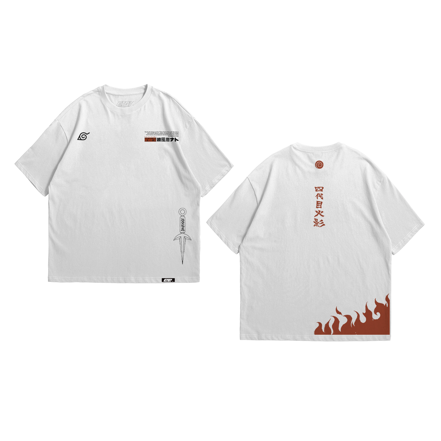 [New Released] Anime Shirt - Naruto -Namikaze Minato v5